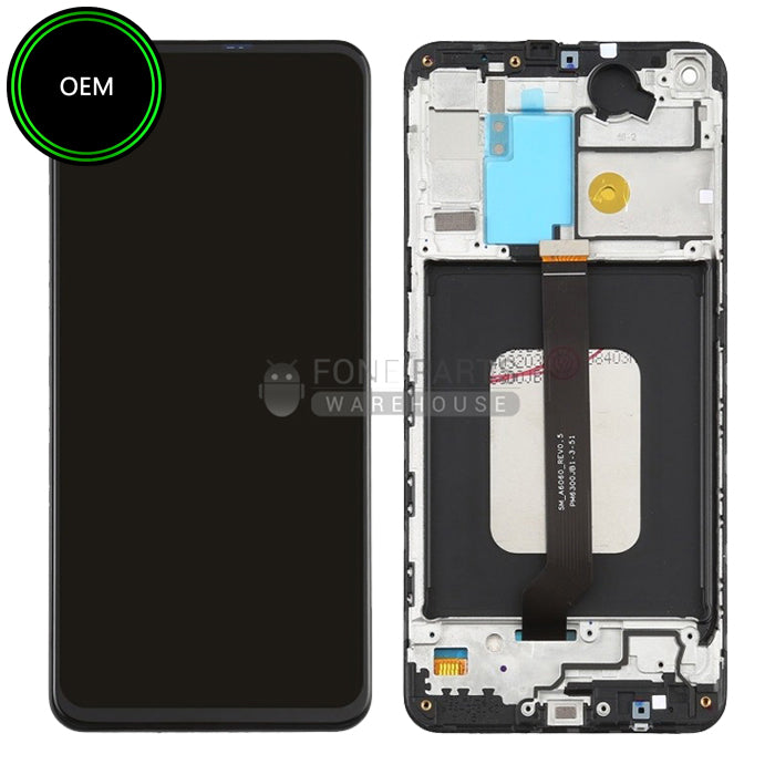 For Galaxy M40 (SM-M405) LCD Screen With Touch Digitizer Assembly and Frame (OEM)