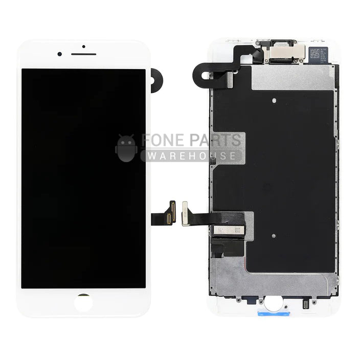 For IPhone 8 Plus LCD Screen Assembly Genuine Refurbished [White]