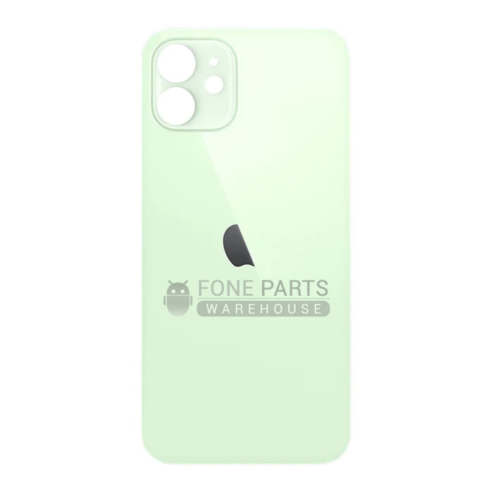 For IPhone 12 Replacement Rear Cover Glass [Green]