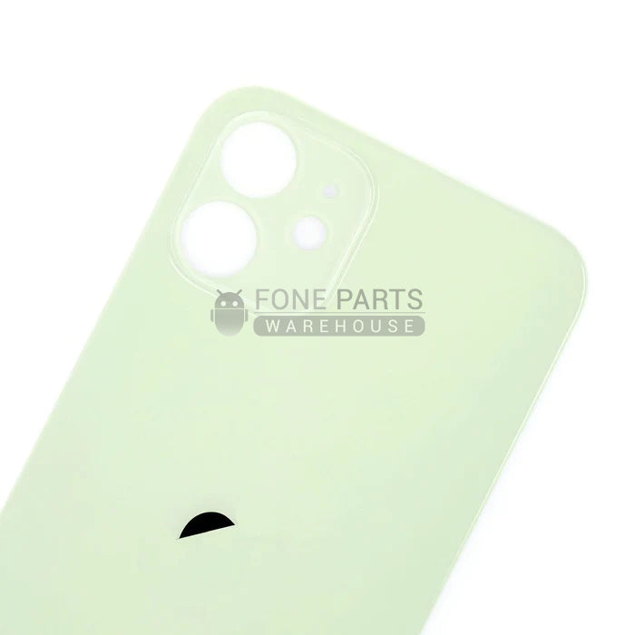 For IPhone 12 Replacement Rear Cover Glass [Green]