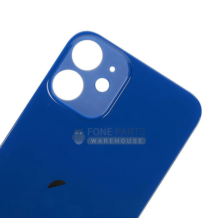 For IPhone 12 Mini Replacement Rear Cover Glass [Pacific Blue]