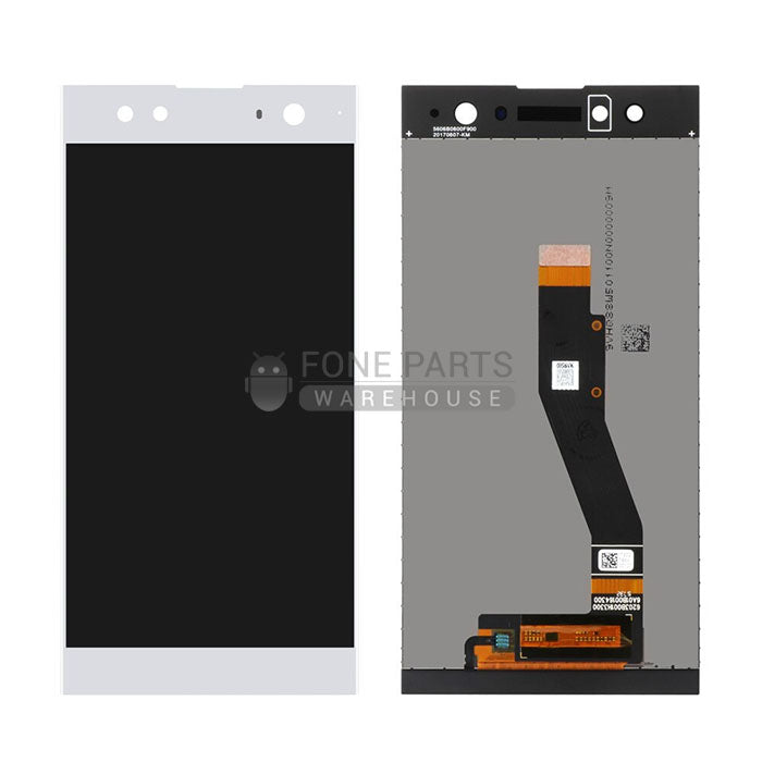 For Xperia XA2 Ultra Replacement LCD Screen Touch Digitizer in [White/Silver] [ORIGINAL]