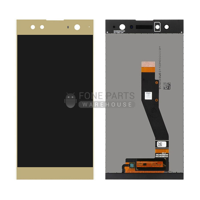 For Xperia XA2 Ultra Replacement LCD Screen Touch Digitizer in [Gold] [ORIGINAL]