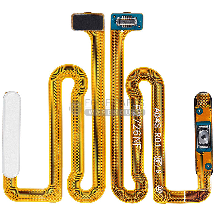 For A04s (SM-A047) Fingerprint Sensor Flex Cable With Touch ID [white]