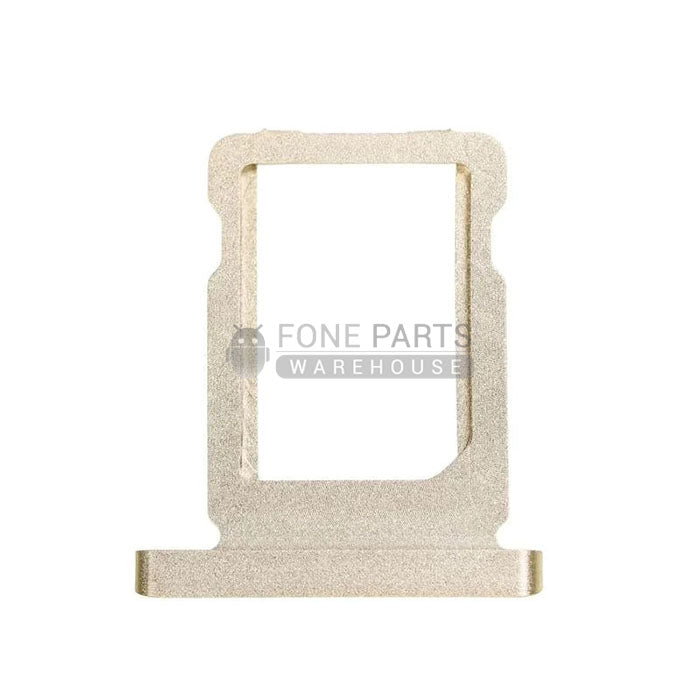 For iPad 12.9 2st Gen Replacement Pro Sim Card Tray [Gold]