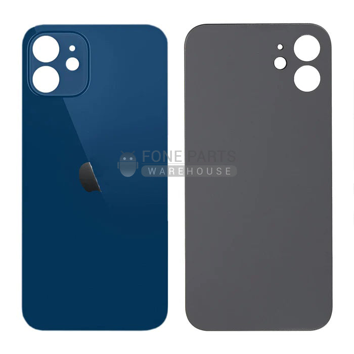 For IPhone 12 Mini Replacement Rear Cover Glass [Pacific Blue]