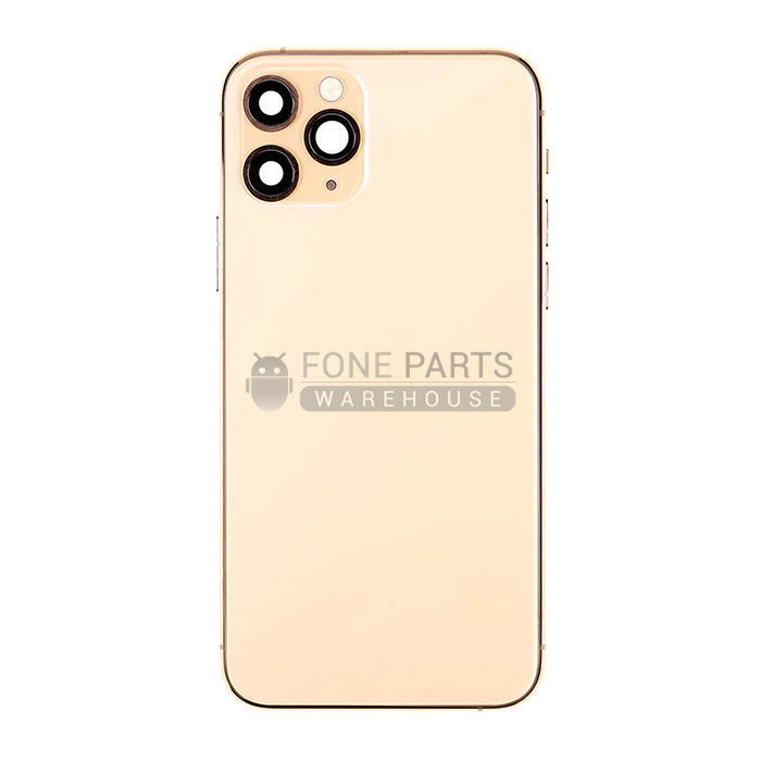 For IPhone 11 Pro Replacement Rear Cover Glass [Gold]