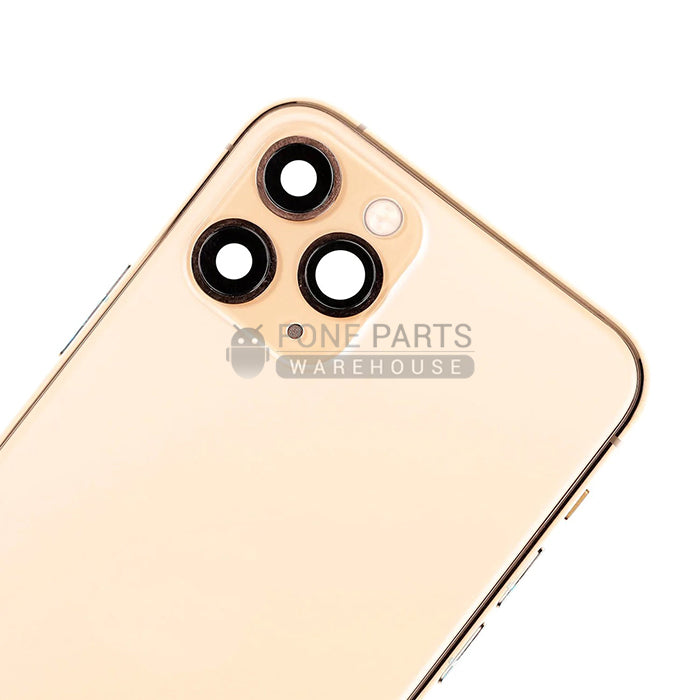 For IPhone 11 Pro Replacement Rear Cover Glass [Gold]