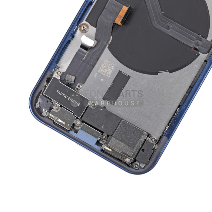 For IPhone 12 Genuine Housing With Parts in [Blue] (Grade A Condition Taken From 14 Days Used Phone)