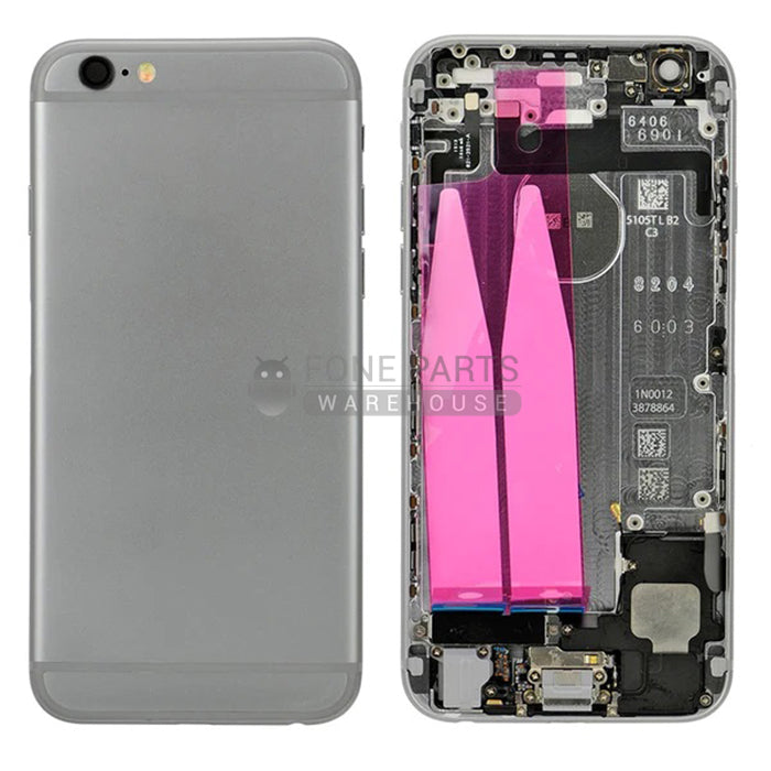 For IPhone 6 Genuine Housing With Parts in [Grey] (Grade A Condition Taken From 14 Days Used Phone)