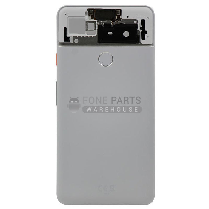 For Google (Pixel 2 XL) Replacement Complete Battery Back Cover Housing [White]