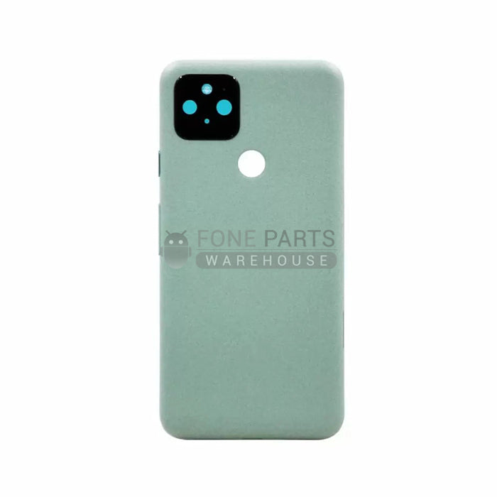 For Google (Pixel 5) Replacement Battery Back Cover [Barely Blue]