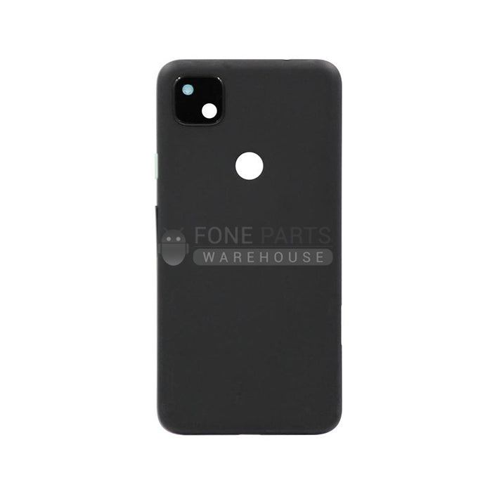 For Google (Pixel 4A) Replacement Battery Back Cover [Black]