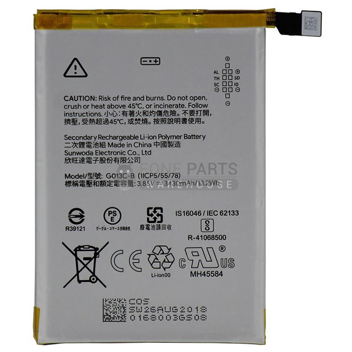 For Google (Pixel 3XL) Replacement Battery [Assemble with Original IC]