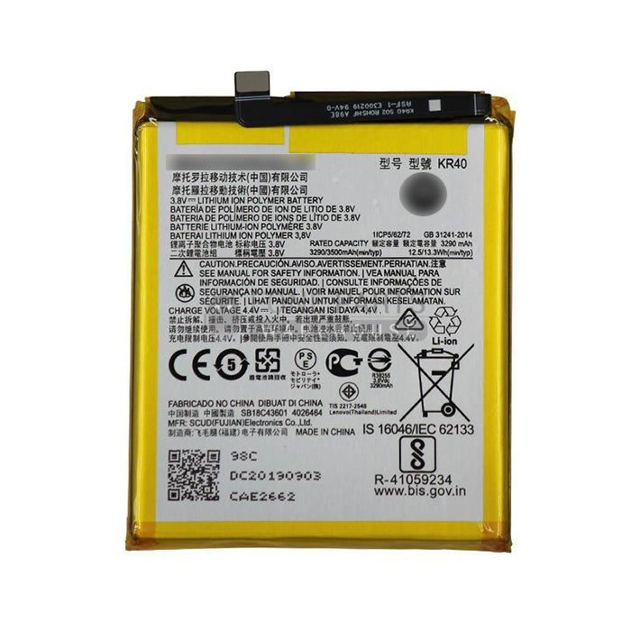 For Motorola One Action / One Vision Original Battery [KR40]  [Assemble with original IC]