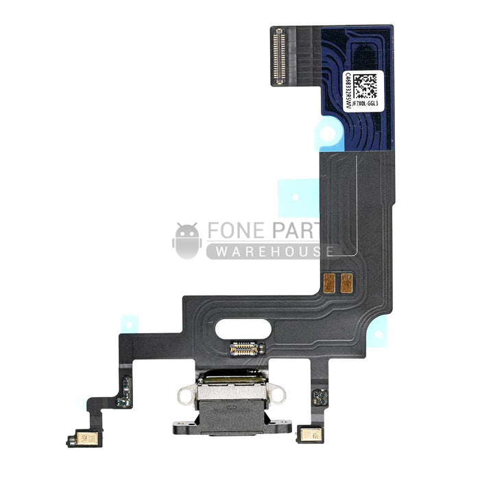 For IPhone XR Genuine Charging Port Flex [Black]