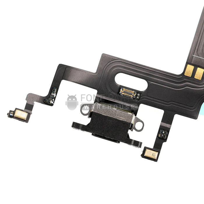 For IPhone XR Genuine Charging Port Flex [Black]