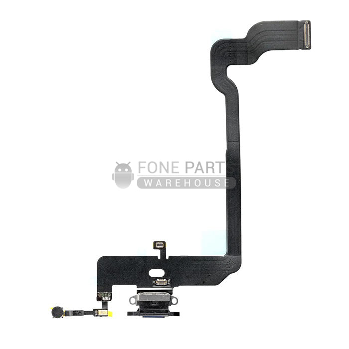 For IPhone XS Replacement Charging Port Flex [Black]