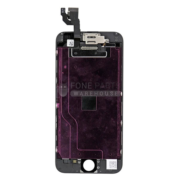 For IPhone 6 Replacement LCD Screen Assembly with Touch Digitizer and Frame [True Tone] [Black]