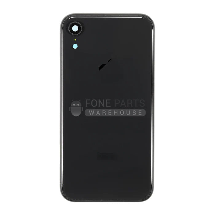 For IPhone XR Replacement Rear Cover Glass [Black]