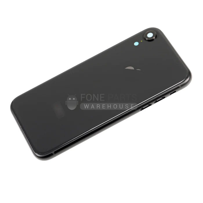 For IPhone XR Replacement Rear Cover Glass [Black]