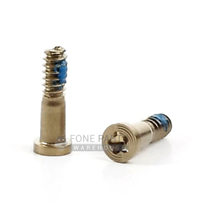 For IPhone 5S Replacement Bottom Screws Pentalobe [Gold] [Pack of 10]