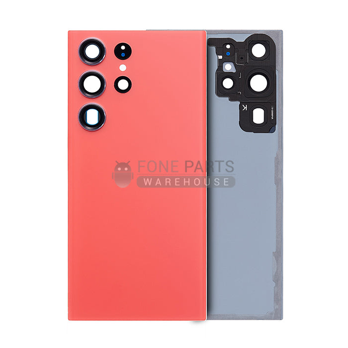 Galaxy S23 ULTRA 5G (SM-S918)  Battery Back Cover [Red]