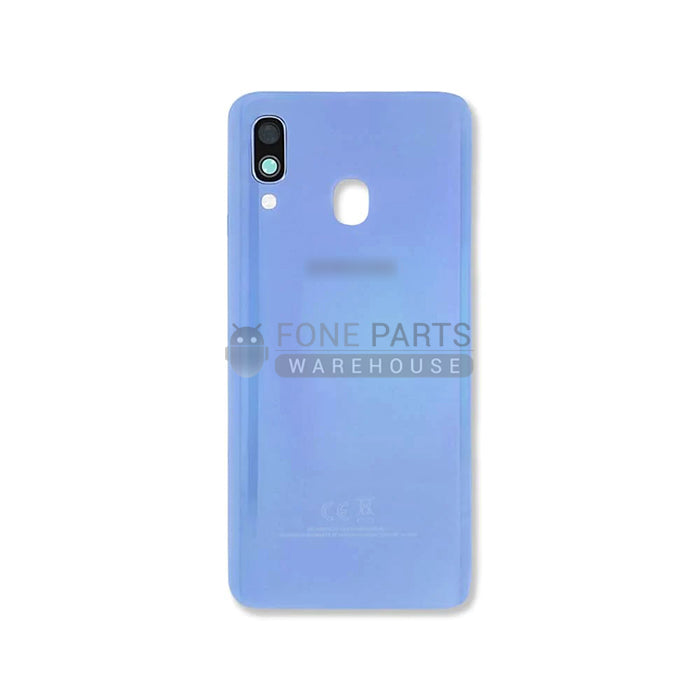 For Galaxy A40 (A405) Replacement Battery Back Cover [Blue]