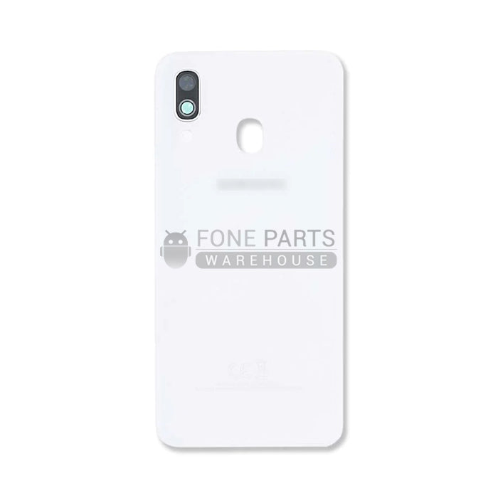 For Galaxy A40 (A405) Replacement Battery Back Cover [White]