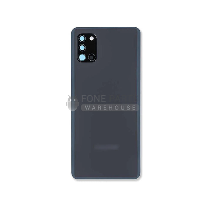 For Galaxy A31 (A315) Replacement Battery Back Cover [ Prism Crush Black]