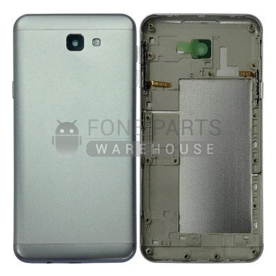 For Galaxy J5 prime (G570) Replacement Battery Back Cover Housing [White/ Silver]