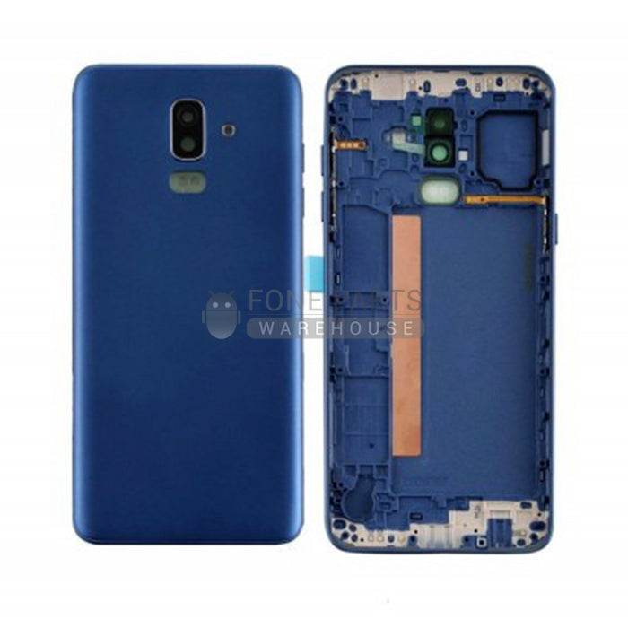 For Galaxy J8-2018 (J-810) Replacement Battery Back Cover Housing [Dark Blue]