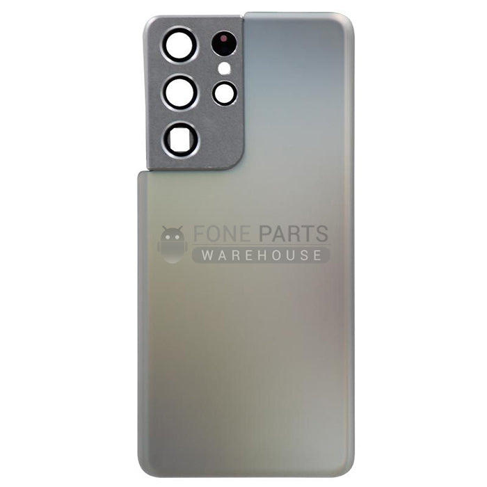 For Galaxy S21 Ultra 5G (SM-G998) Battery Back Cover [Phantom Silver]