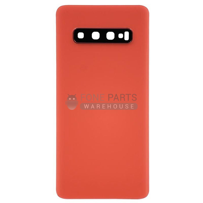 For Galaxy S10 (G973) Battery Back Cover With Lens [Pink]