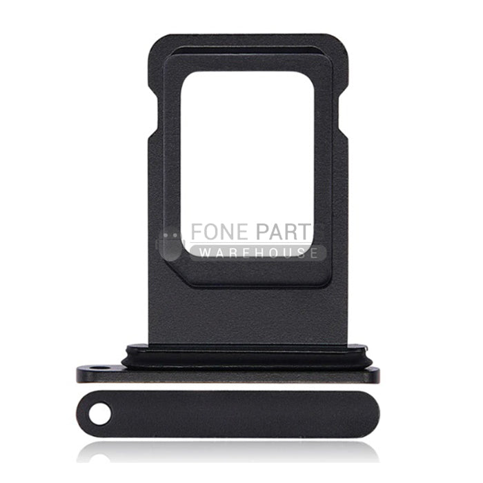 For IPhone XR Replacement SIM Tray Holder [Black]