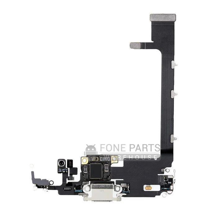 For IPhone 11 Pro Max Genuine Charging Port Flex Cable [Genuine][White]