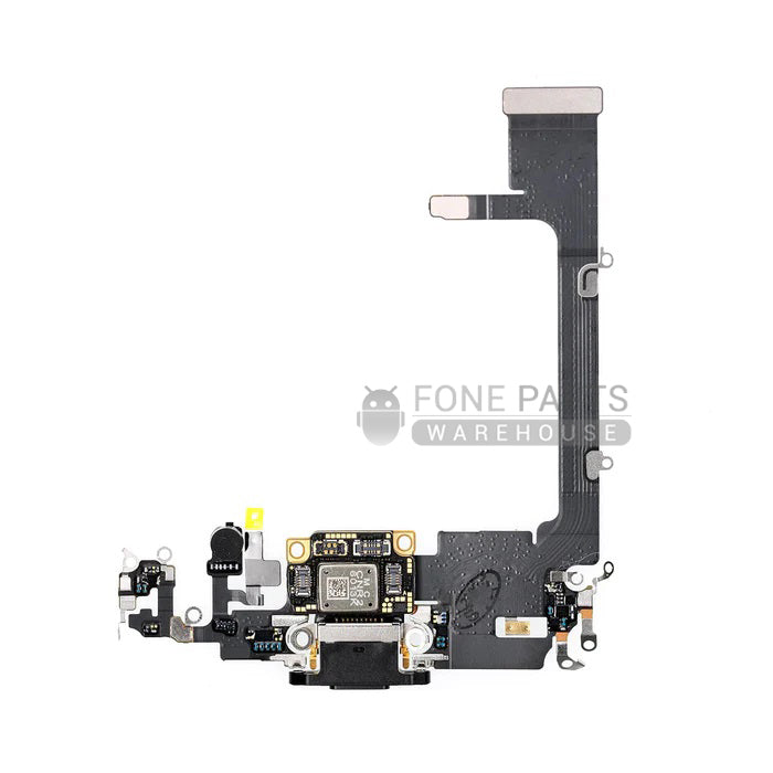 For IPhone 11 Pro Genuine Charging Port Flex Cable [Genuine][Black]