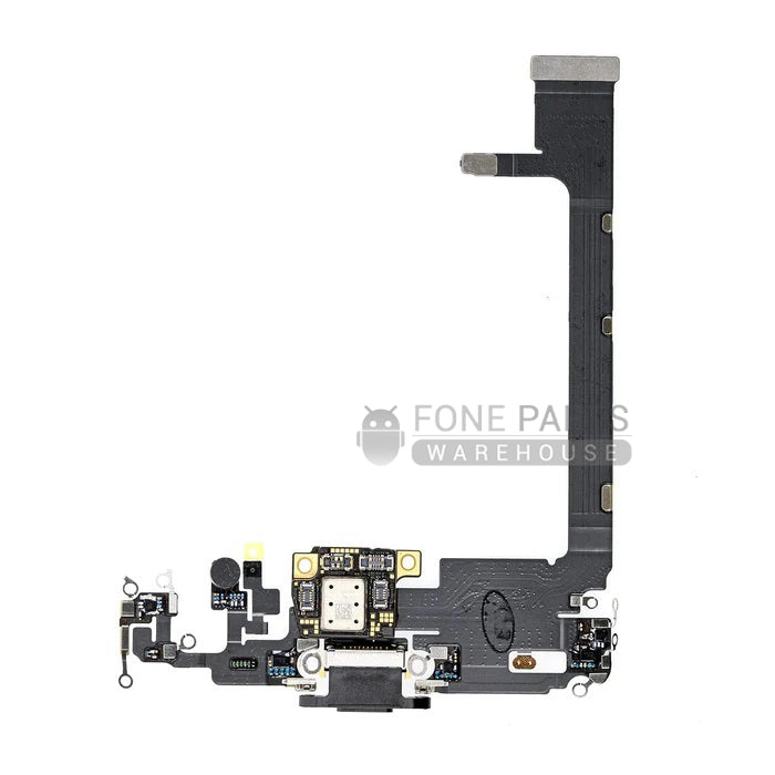 For IPhone 11 Pro Max Genuine Charging Port Flex Cable [Genuine][Black]