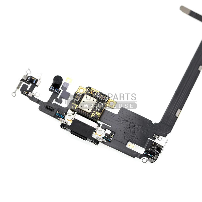 For IPhone 11 Pro Max Genuine Charging Port Flex Cable [Genuine][Black]