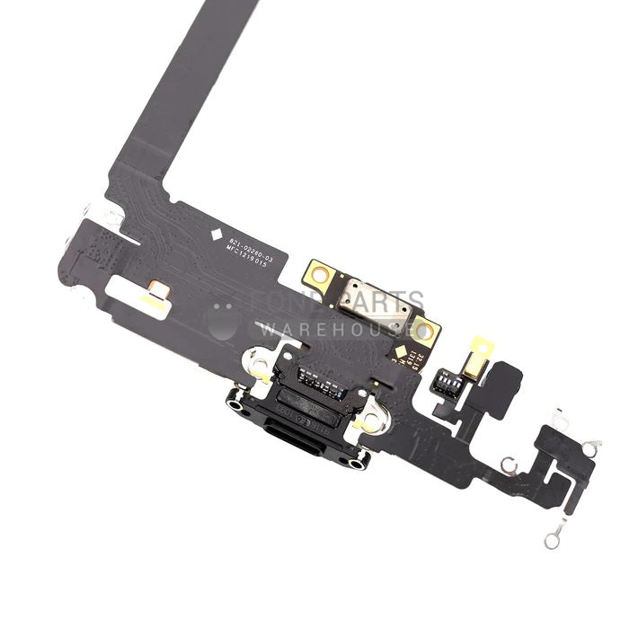 For IPhone 11 Pro Max Genuine Charging Port Flex Cable [Genuine][Black]