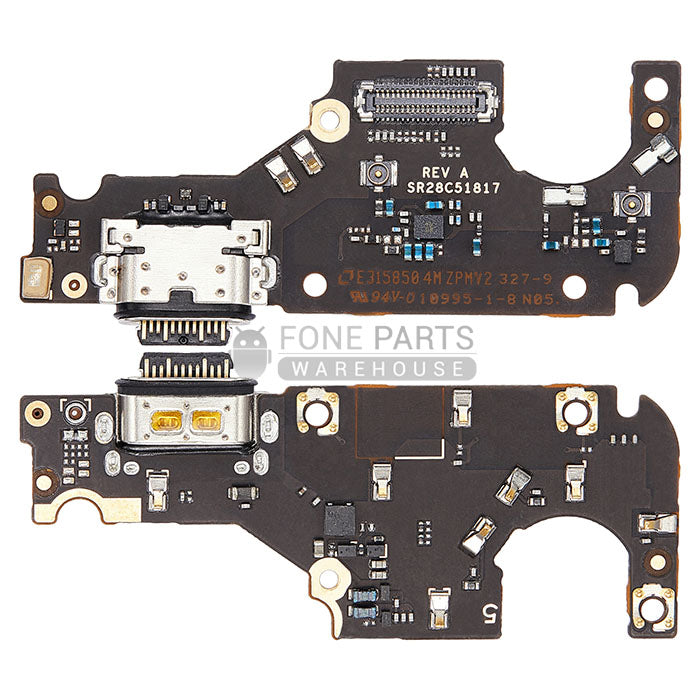 For Moto One Hyper Replacement Charging Port With Flex