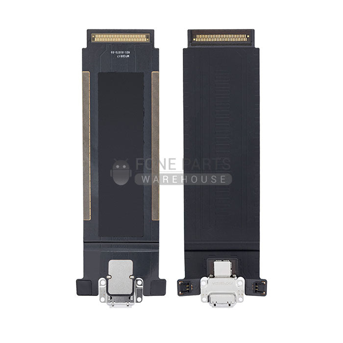 For iPad 12.9 2st Gen Replacement Pro Charging Port with Flex Cable (Wi-Fi+Cellular)