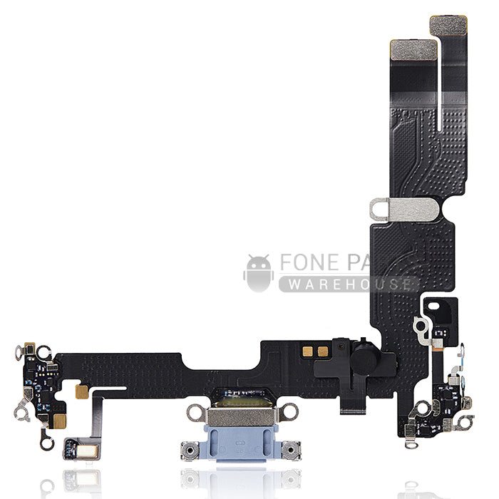 For IPhone 14 Plus Genuine Charging Port Flex Cable[Blue]