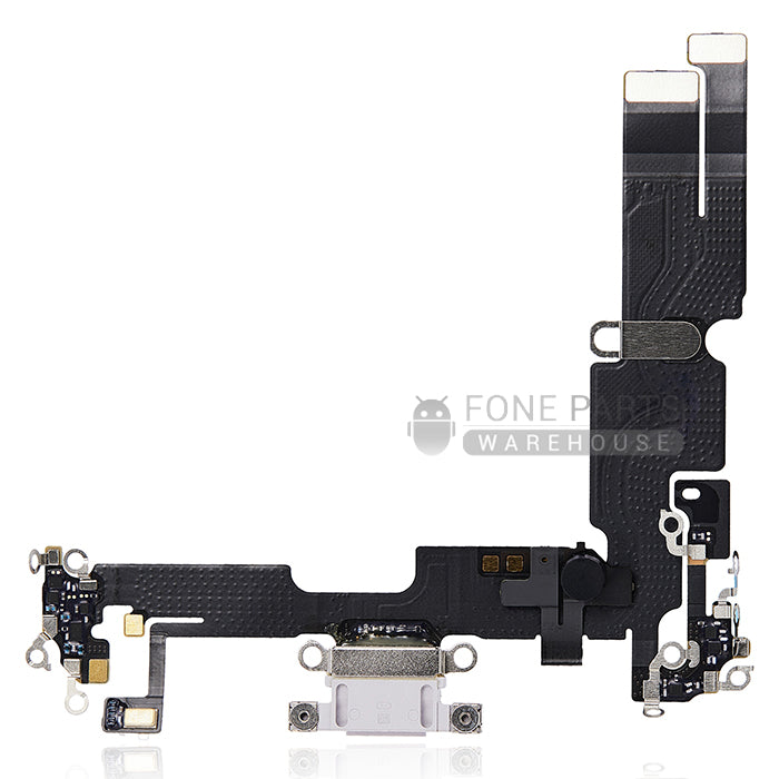 For IPhone 14 Plus Genuine Charging Port Flex Cable[Purple]