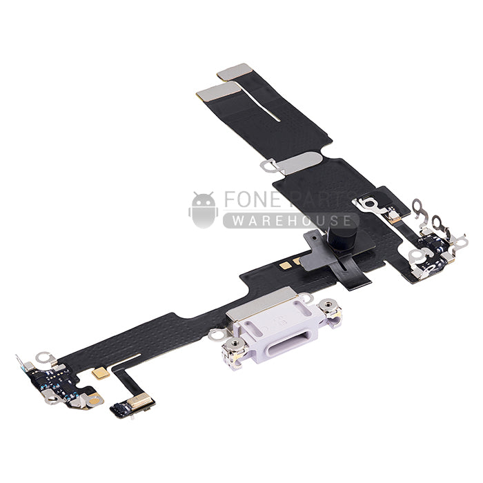 For IPhone 14 Plus Genuine Charging Port Flex Cable[Purple]