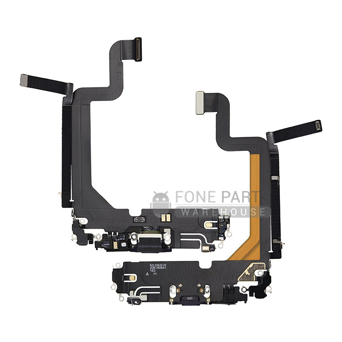 For IPhone 14 Pro Max Genuine Charging Port Flex Cable[Deep Purple]