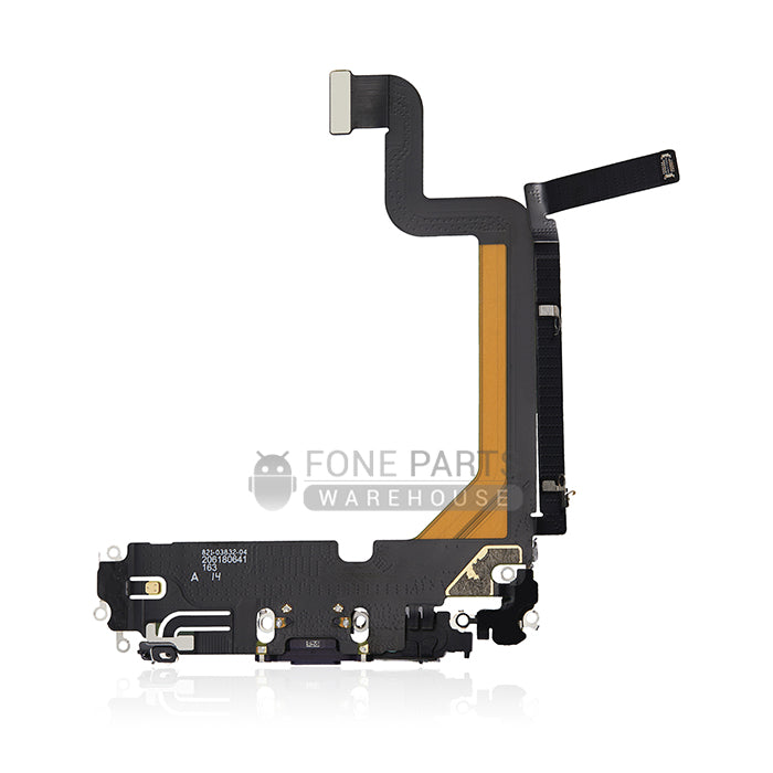 For IPhone 14 Pro Max Genuine Charging Port Flex Cable[Deep Purple]