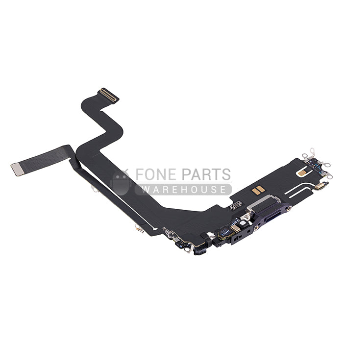 For IPhone 14 Pro Max Genuine Charging Port Flex Cable[Deep Purple]