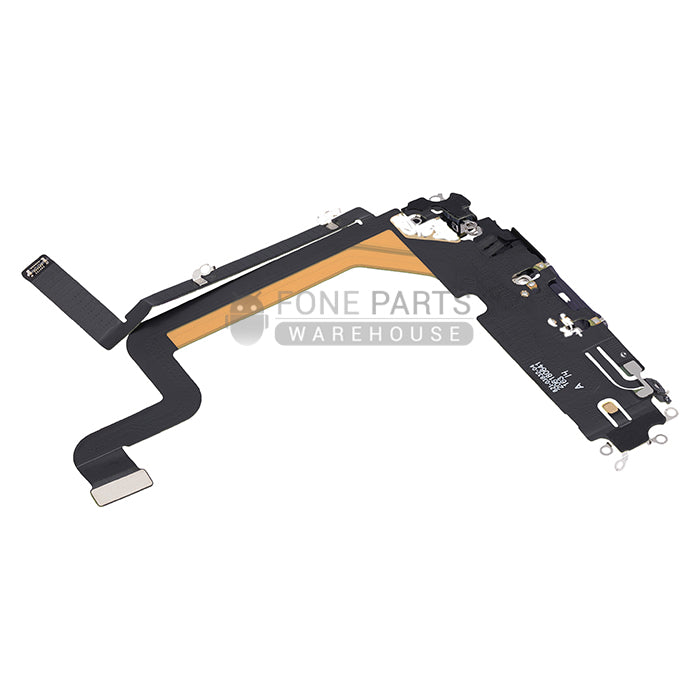 For IPhone 14 Pro Max Genuine Charging Port Flex Cable[Deep Purple]