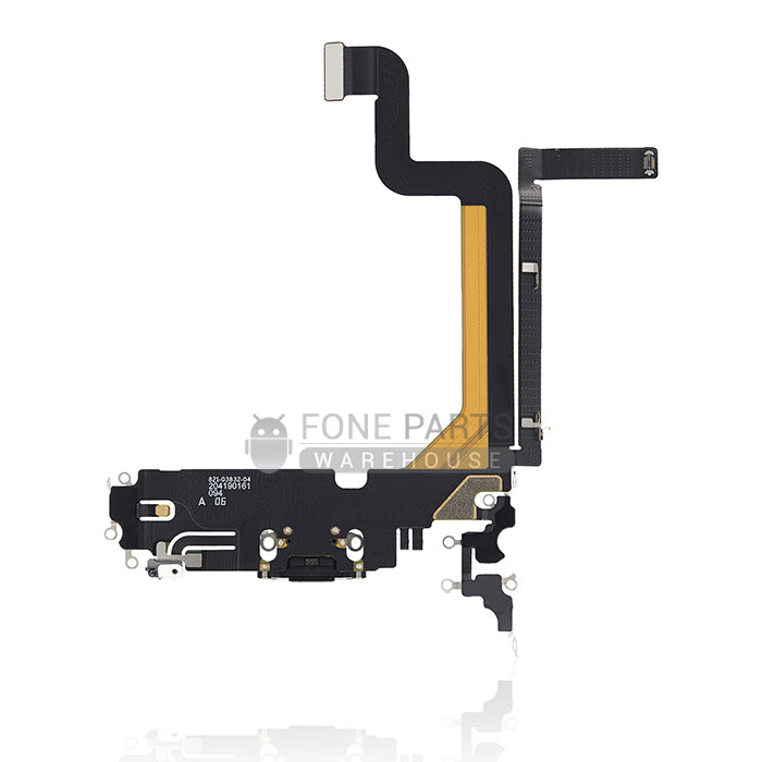 For IPhone 14 Pro Max Genuine Charging Port Flex Cable[Space Black]